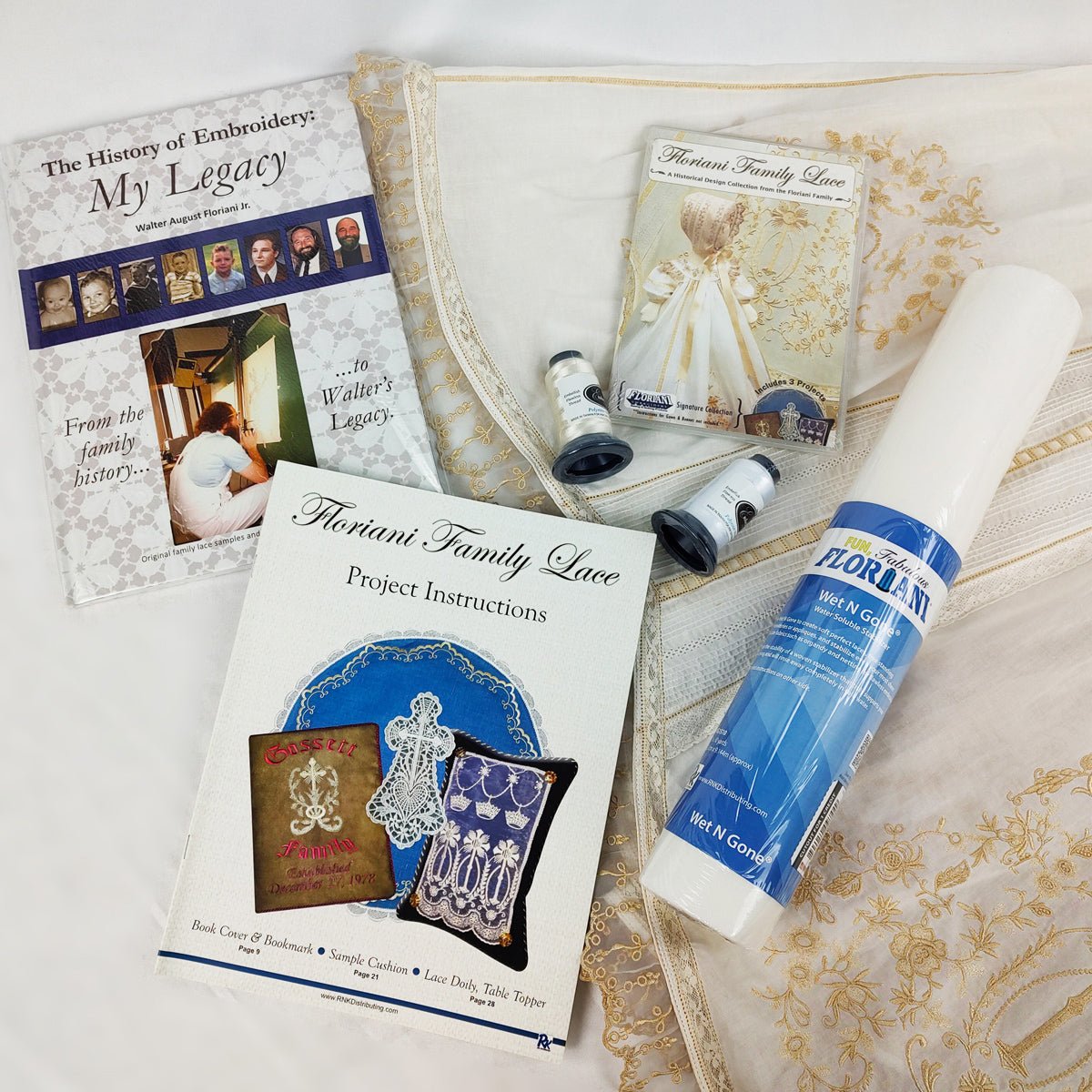 Floriani Family Lace Mini Bundle - Quality Sewing & Vacuum