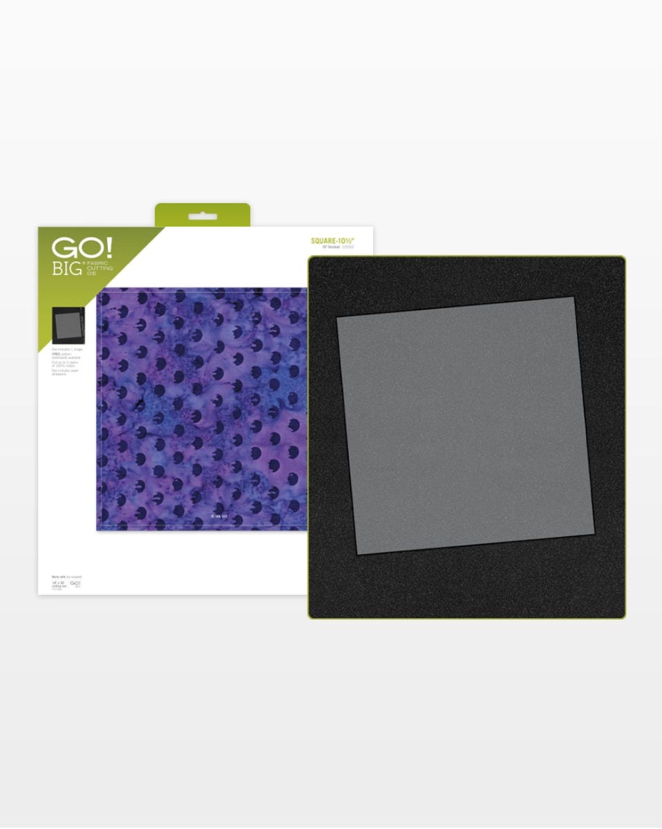 GO! Big Square 10 1/2" (10" Finished) Die