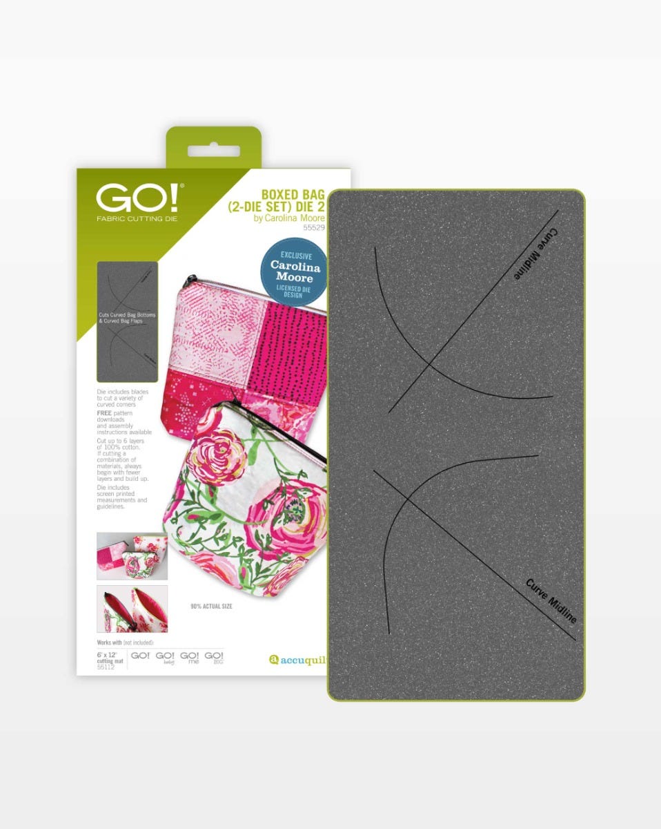 GO! Boxed Bag 2-Die Set by Carolina Moore