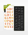 GO! Classic 2" Alphabet Uppercase Set Die