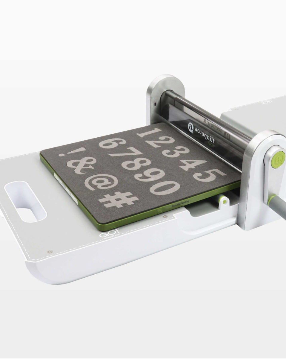 GO! Classic 2" Numbers & Symbols Die