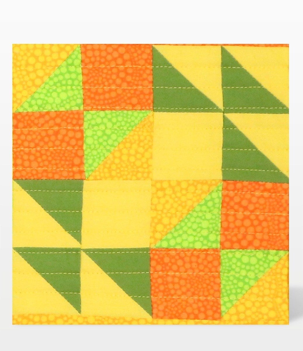 GO! Half Square Triangle-3" Finished Square Die