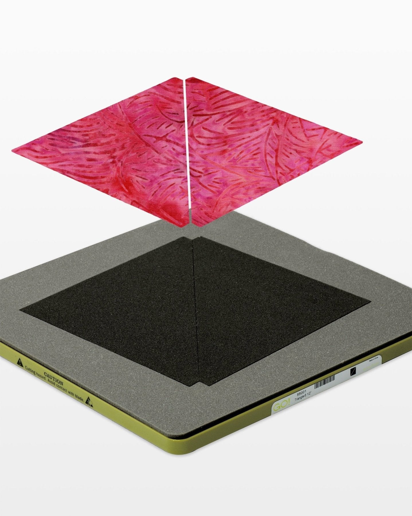 GO! Half Square Triangle-6" Finished Square die