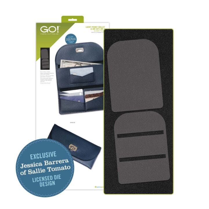 GO! Lucky Penny Wallet by Sallie Tomato Die Set