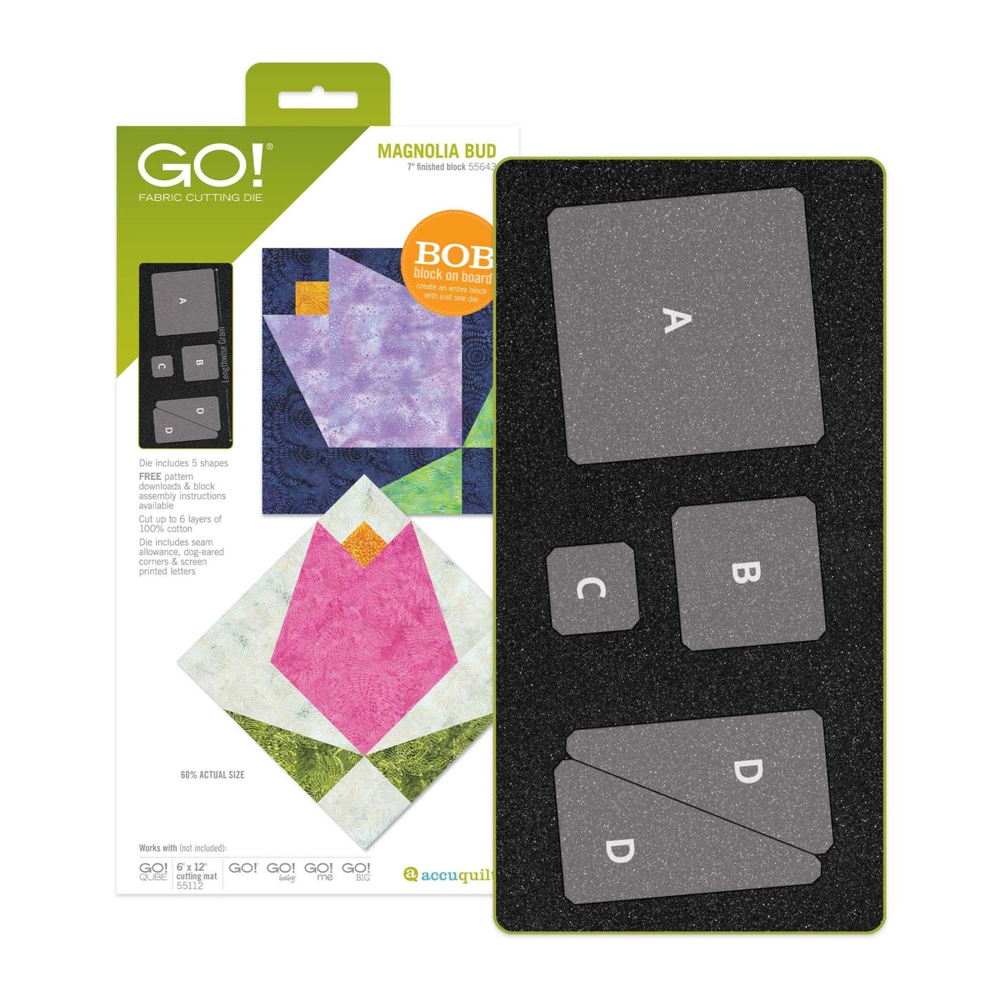 GO! Magnolia Bud-7" Finished Die