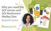 GO! Mushroom Medley Die by Janine Lecour