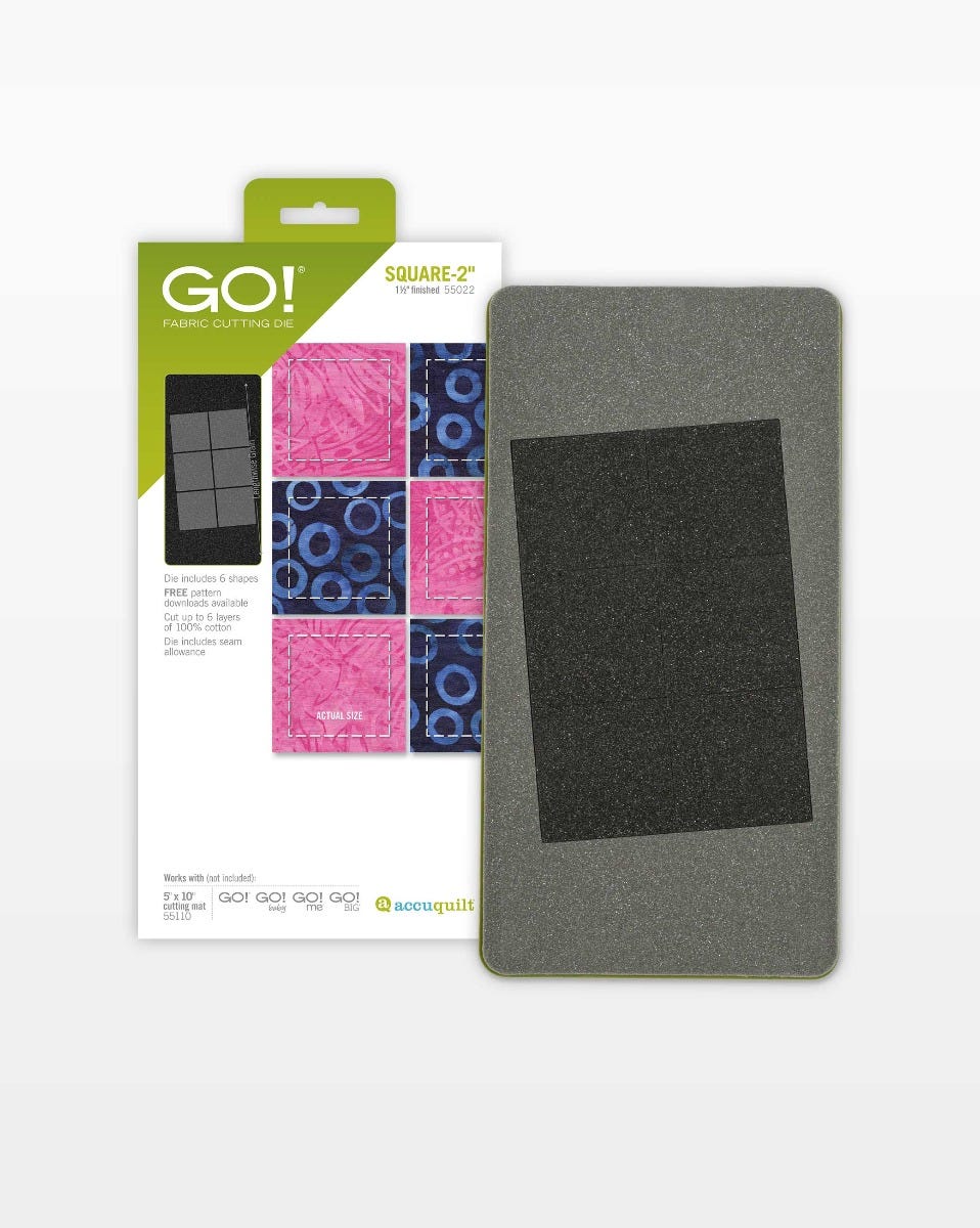 GO! Square-2" (1 1/2" Finished) Die