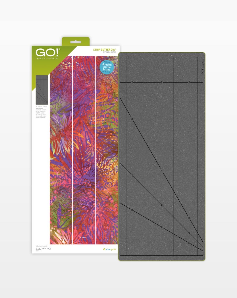 GO! Strip Cutter-2 3/4" (2 1/4" Finished) 3 Strips Die