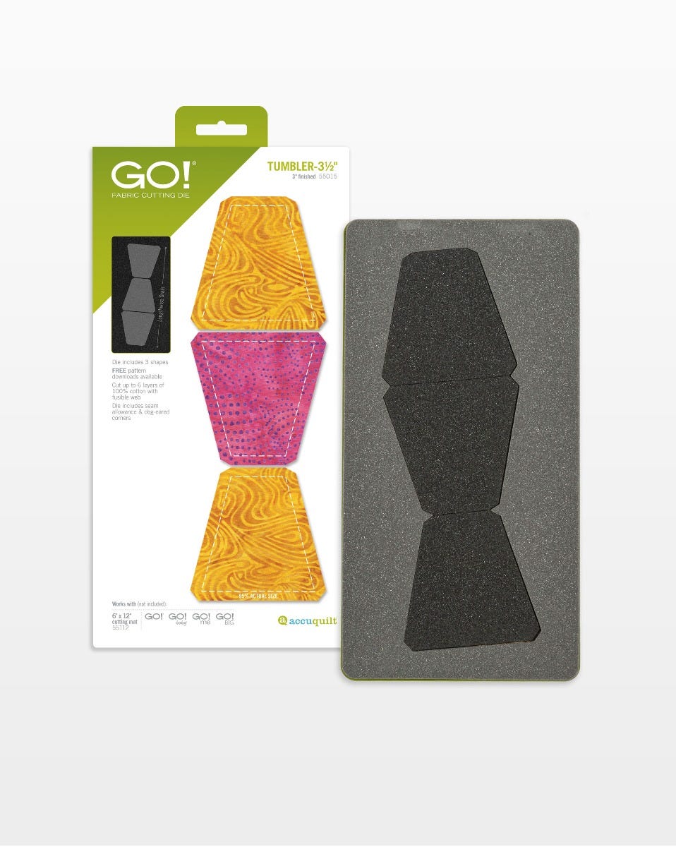 GO! Tumbler - 3 1/2" (3" Finished)