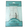 Good Measure Every Feather Spine Quilting Ruler Template for Longarm Quilting Machines