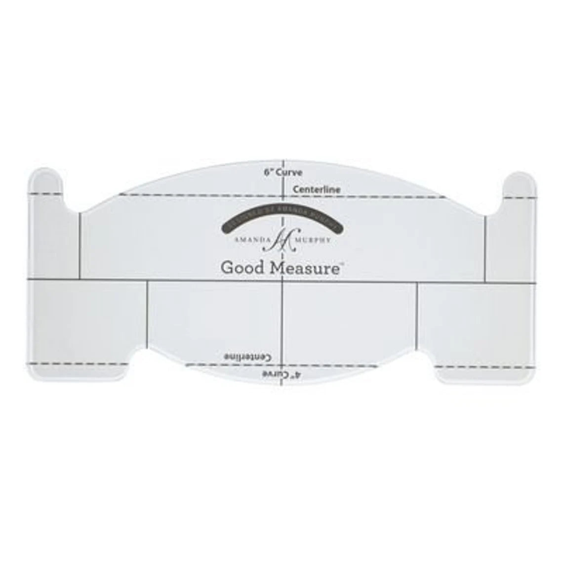 Good Measure Every Feather Spine Quilting Ruler Template for Longarm Quilting Machines by Amanda Murphy