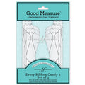 Good Measure Every Ribbon Candy Longarm Quilting Ruler Template Set by Amanda Murphy