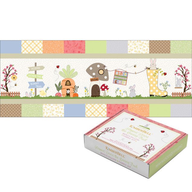 Design KB Hoppin Down the Bunny Trail and Fabric Kit