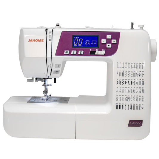 Janome 3160QDC-G Computerized Sewing & Quilting Machine - Quality Sewing & Vacuum