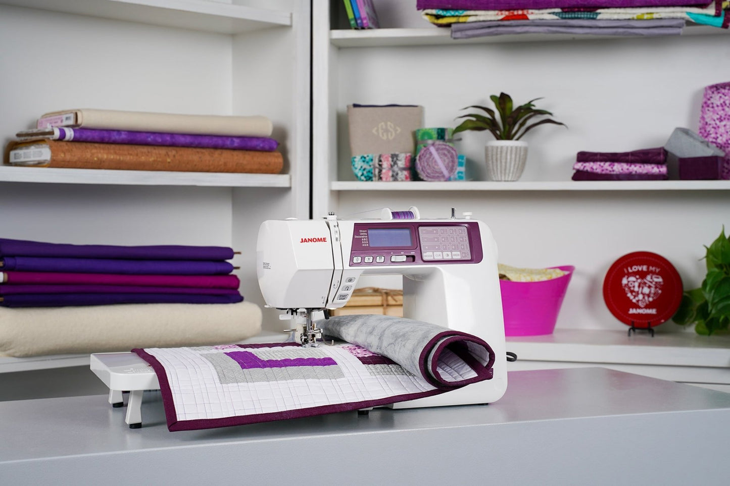 Janome 4120QDC-G Computerized Sewing & Quilting Machine - Quality Sewing & Vacuum