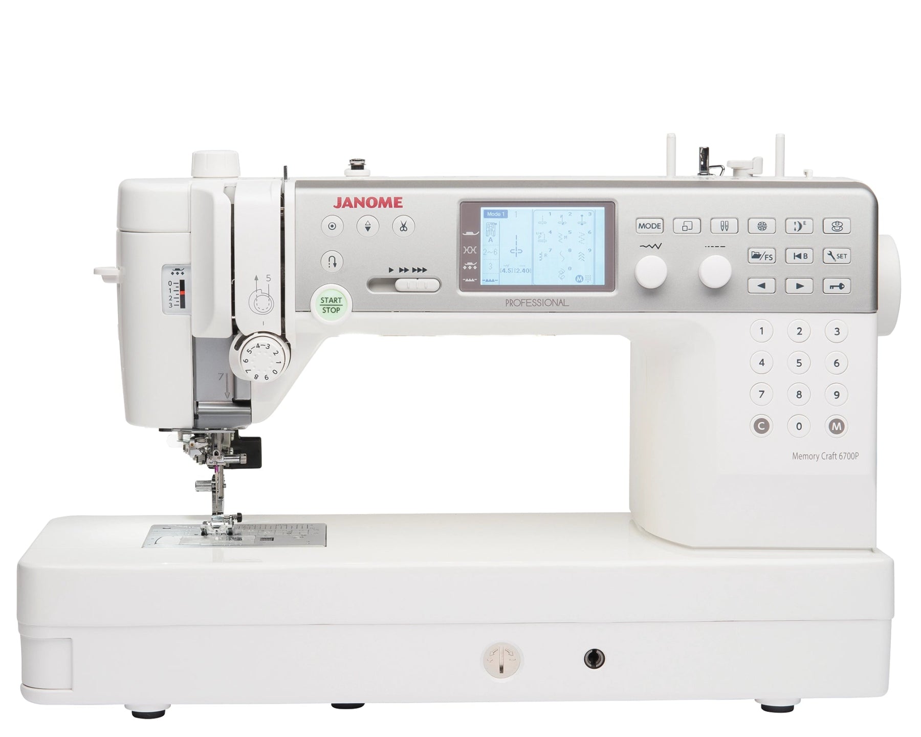 Janome Memory Craft 6700P Quilting Machine | 1200 SPM Janome Memory Craft 6700P Quilting Machine | 1200 SPM