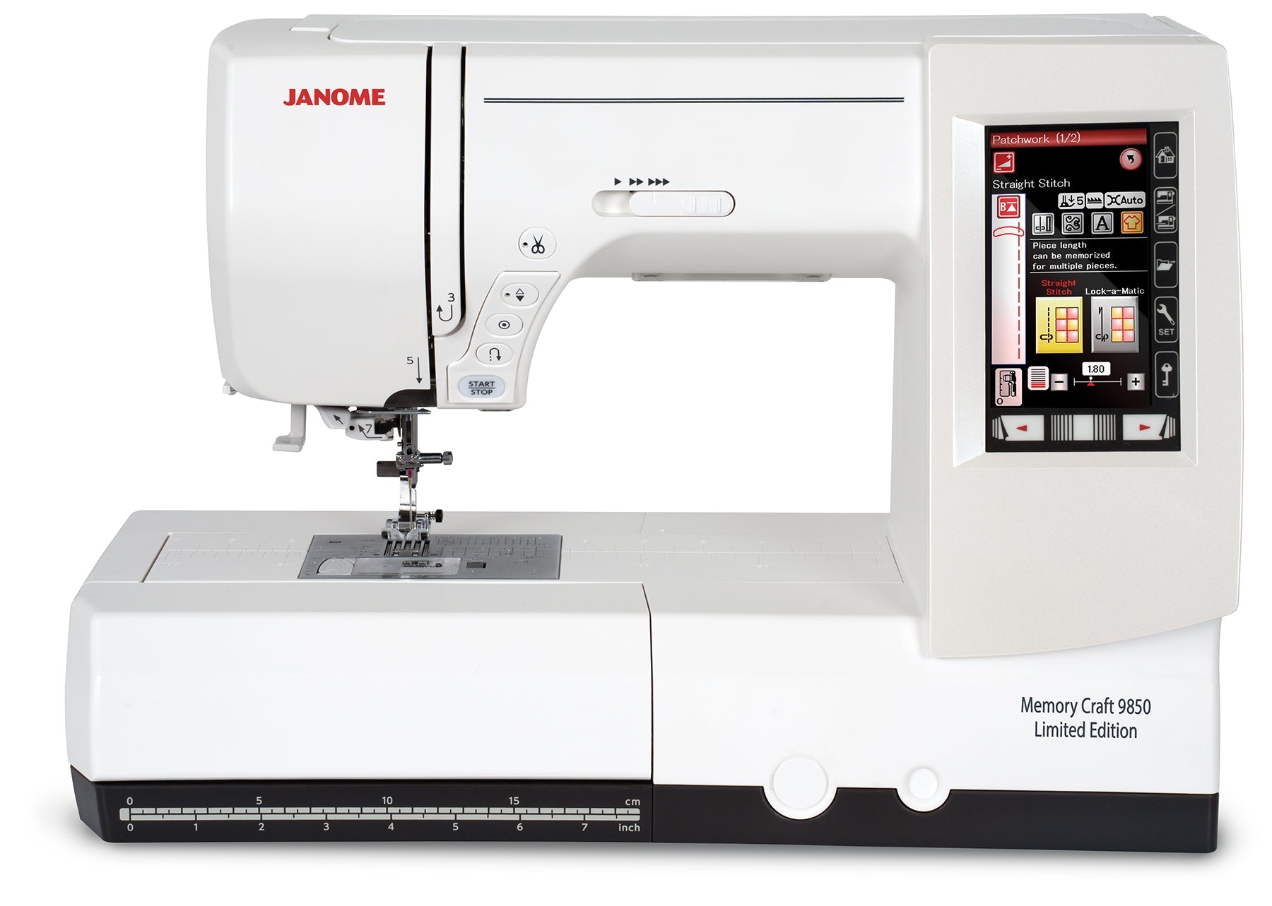 Janome Memory Craft 9850 Sewing & Embroidery Machine