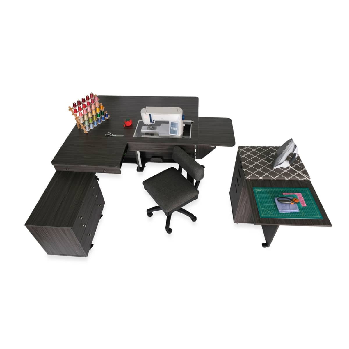 Kangaroo & Joey Dual Rail Electric Sewing Cabinet - Quality Sewing & Vacuum