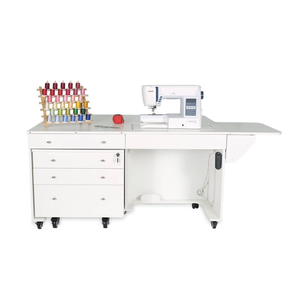Kangaroo & Joey Dual Rail Electric Sewing Cabinet - Quality Sewing & Vacuum