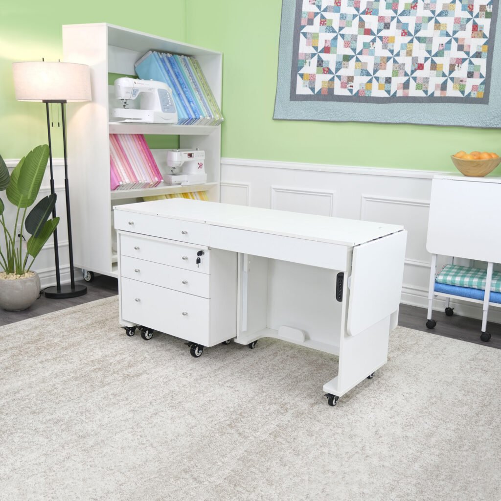 Kangaroo & Joey Dual Rail Electric Sewing Cabinet - Quality Sewing & Vacuum