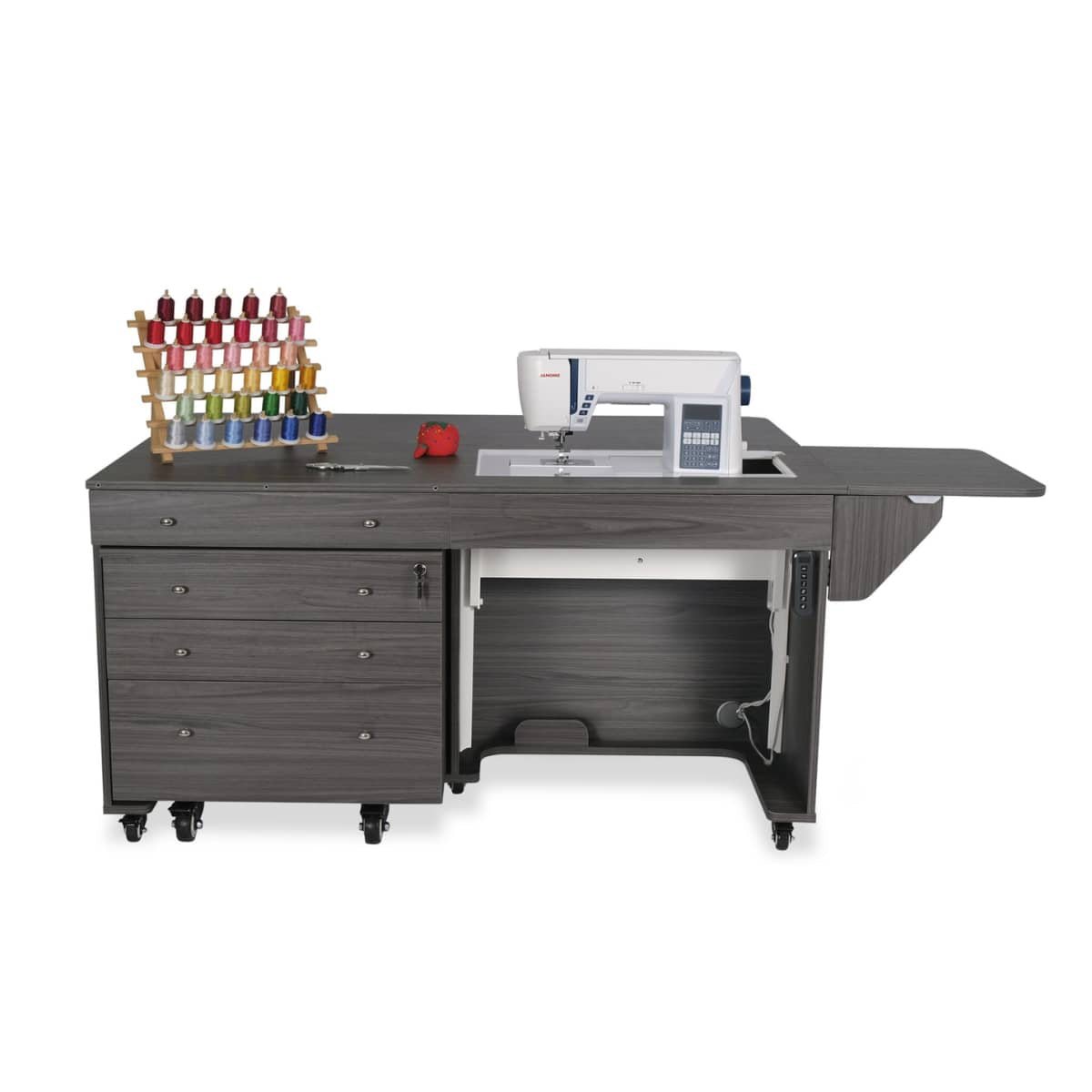 Kangaroo & Joey Dual Rail Electric Sewing Cabinet - Quality Sewing & Vacuum