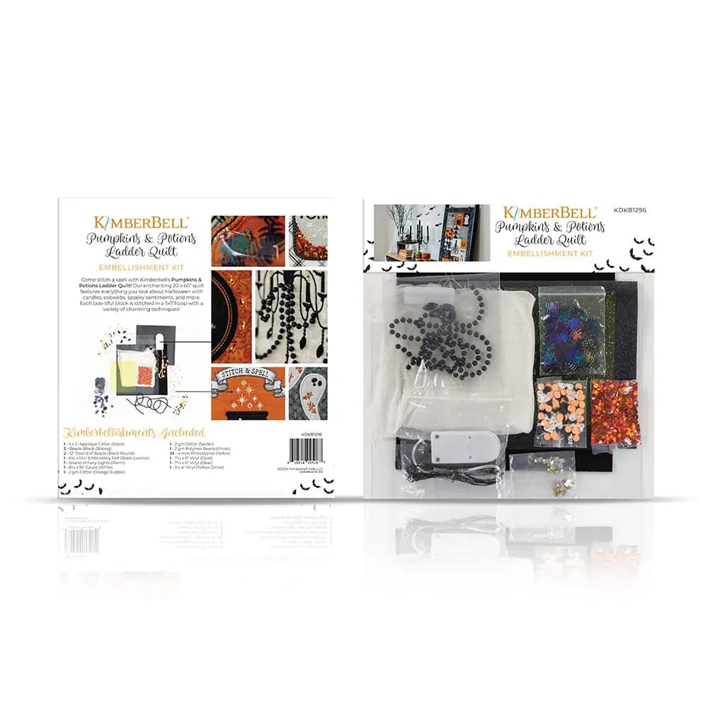 Kimberbell Pumpkins & Potions Embellishment Kit - Quality Sewing & Vacuum