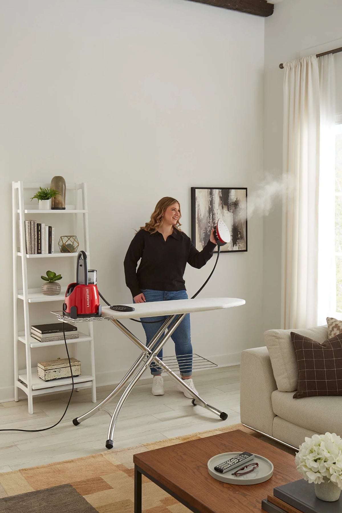 Laura Star Lift Steam Iron -Red