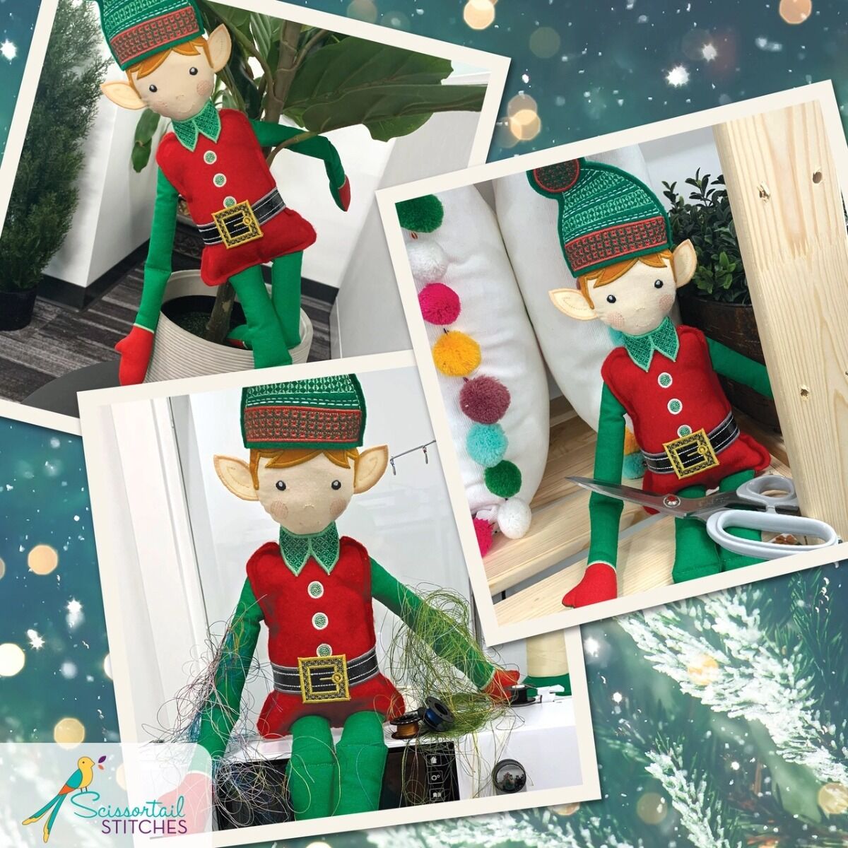 OESD Bobbin the Elf Embroidery Collection | Quality Sewing