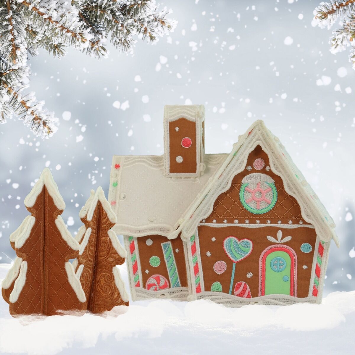 OESD Free Standing Lace Candy Cottage | Quality Sewing