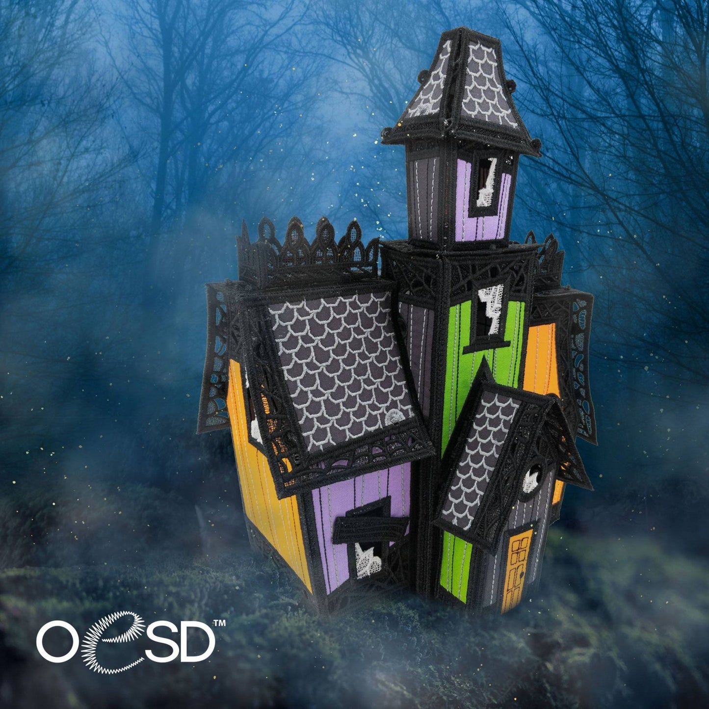 OESD Freestanding Haunted Mansion