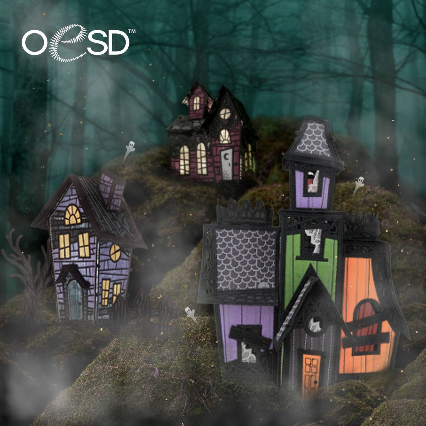 OESD Freestanding Haunted Mansion