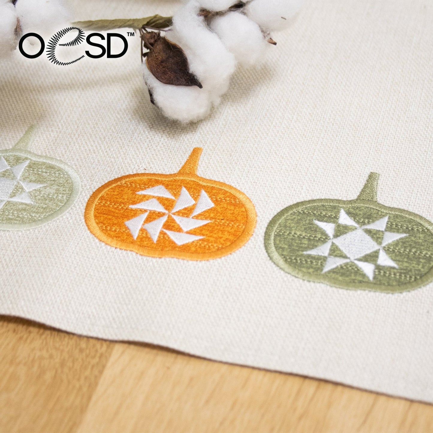 OESD Quilt Block Fall Applique Design
