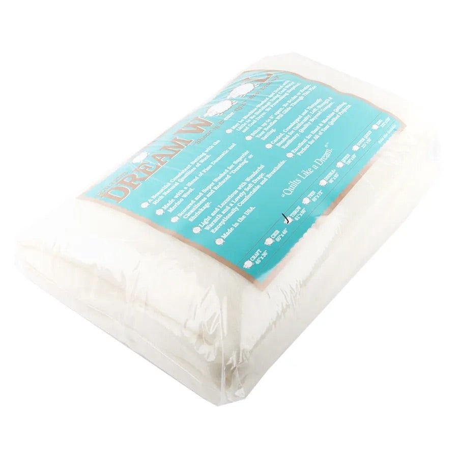 Quilters Dream Wool Batting - Throw Size