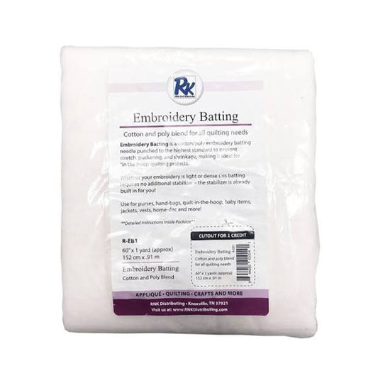 RNK Embroidery Batting