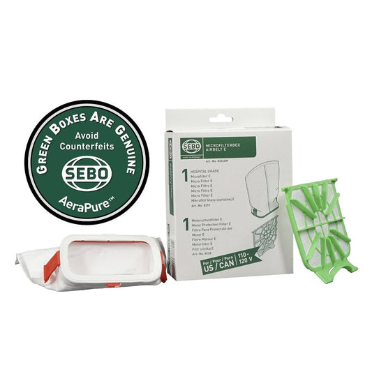 SEBO AIRBELT Filter Set - E Series