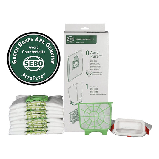 Service Box E (8 bags, microfilter, and exhaust filter)