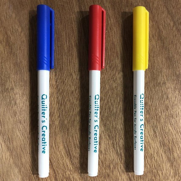 Sew Steady 3 Piece Quilter's Creative Erasable Pen Set