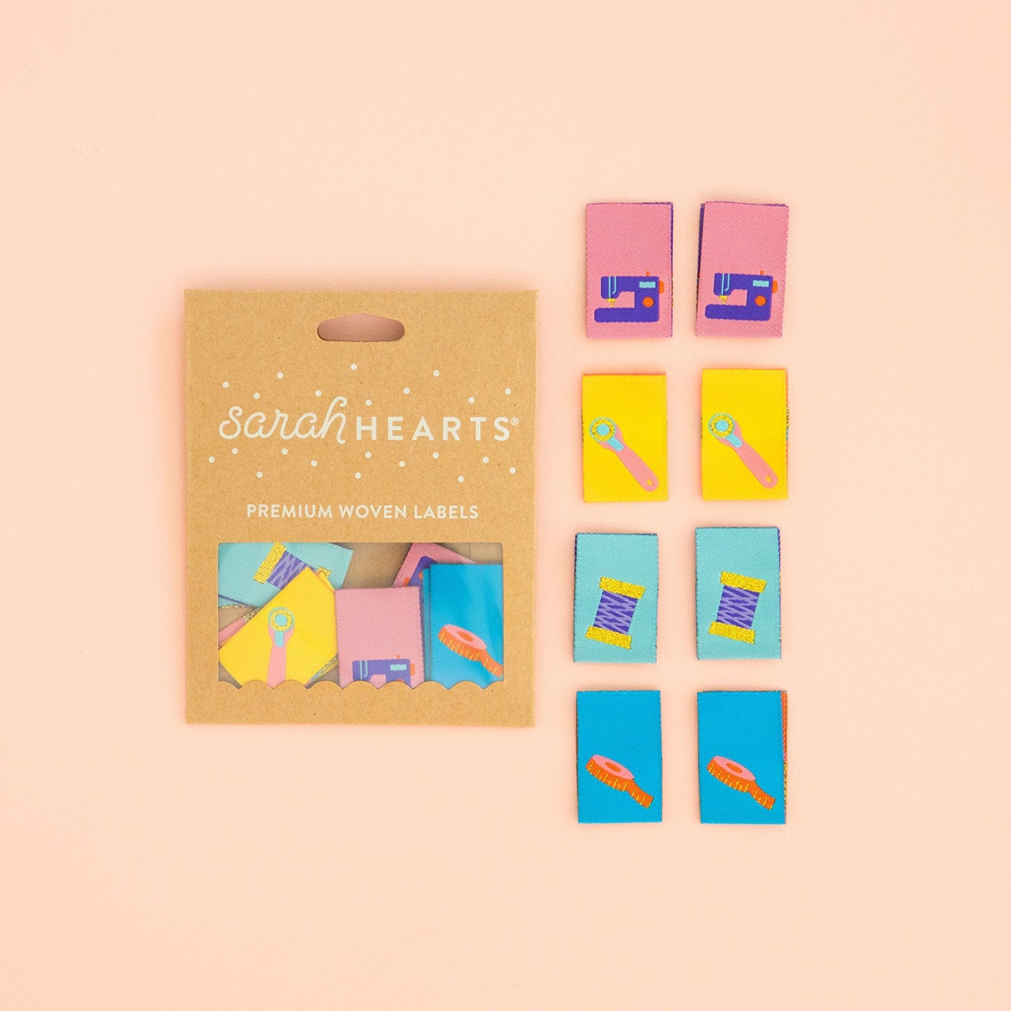 Sewing Notions and Tools Project Label - Multipack - Quality Sewing & Vacuum