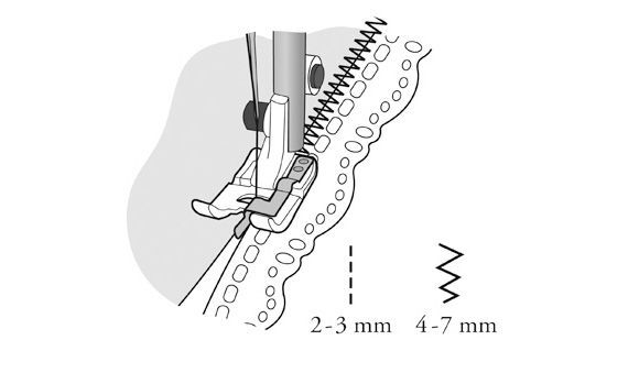 Viking Edge Joining Foot