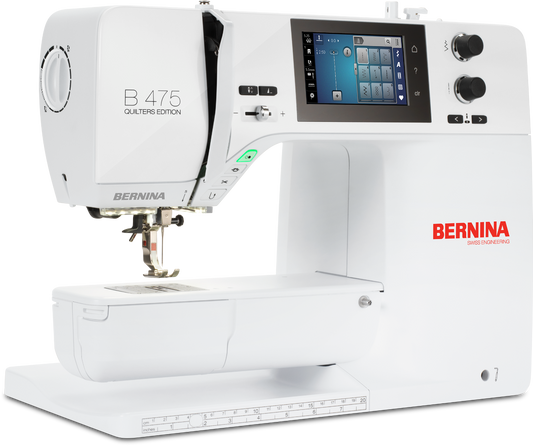 Bernina 475QE Sewing and Quilting Machine - angled