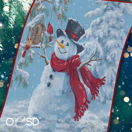 OESD Happy Snowman by Dona Gelsinger | Quality Sewing