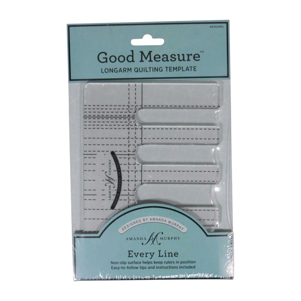 Good Measure Amanda Murphy Every Line Ruler – Quality Sewing & Vacuum
