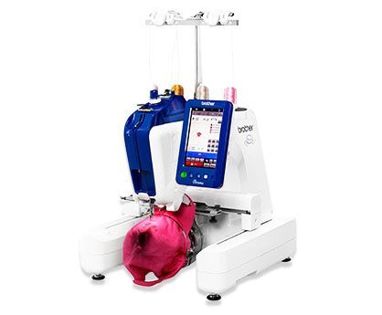 Brother Persona PRS100 Single-Needle Embroidery Machine - Quality Sewing & Vacuum