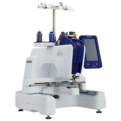 Brother Persona PRS100 Single-Needle Embroidery Machine - Quality Sewing & Vacuum