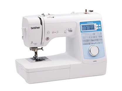 Brother NS80E Side,Brother NS80E Front,Brother Innov-ís NS80E with BONUS 5 Foot Embellishment Pack,Brother NS80E Sewing Machine