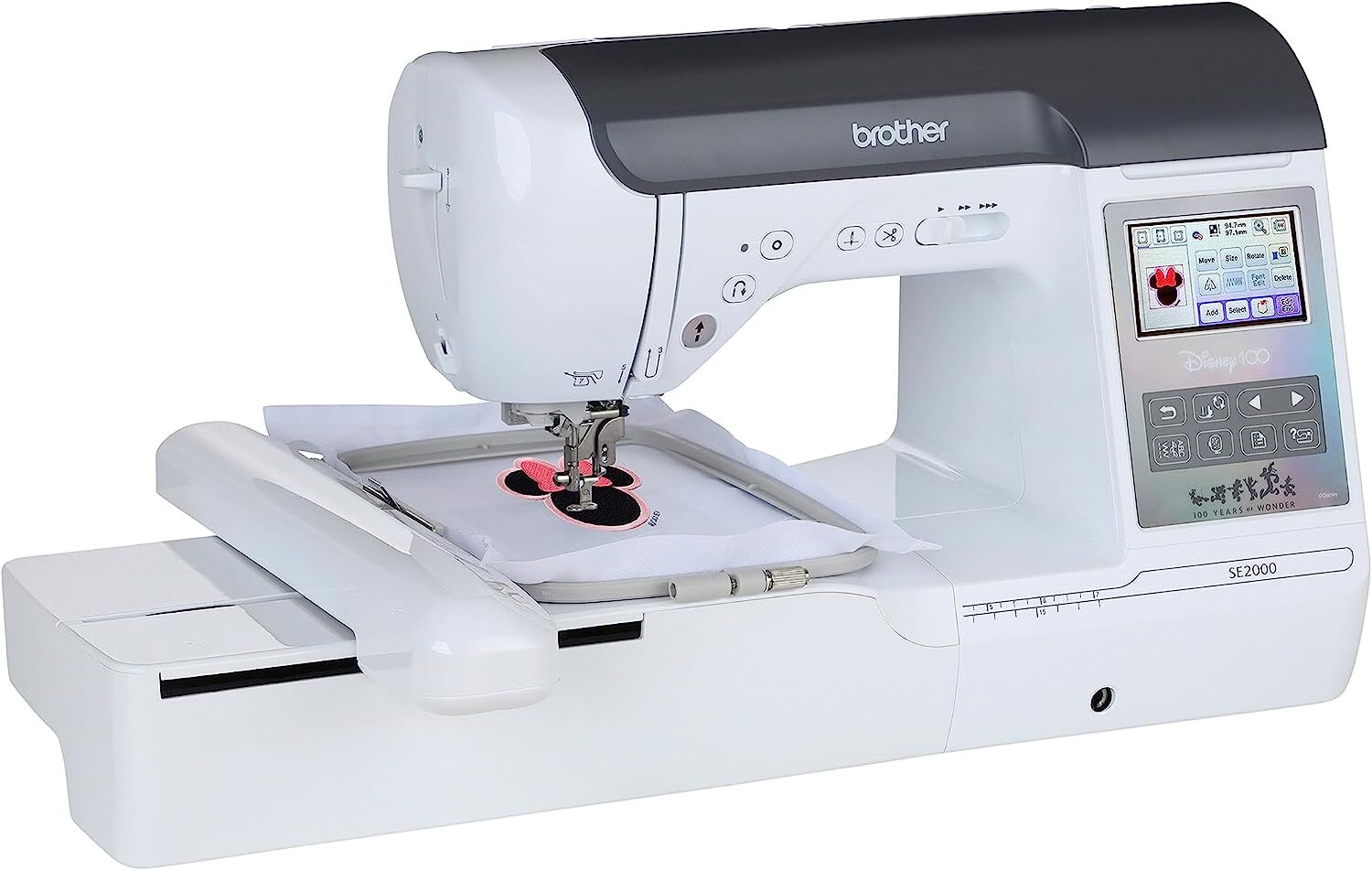 Brother SE700 Embroidery & Sewing Machine w/ Embroidery Bundle