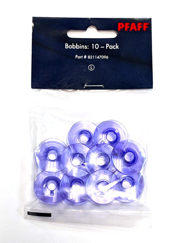 10 Plastic Bobbins for Pfaff Expression 2.0, 3.0 & Creative Vision #820793096