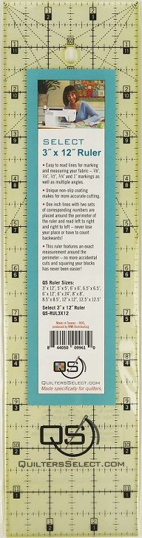 Quilter's Select Ruler 2.5 x 36