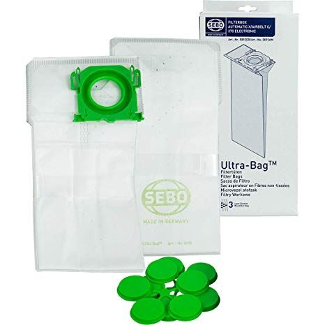 SEBO Filter Bags for X/G/C/370 Series