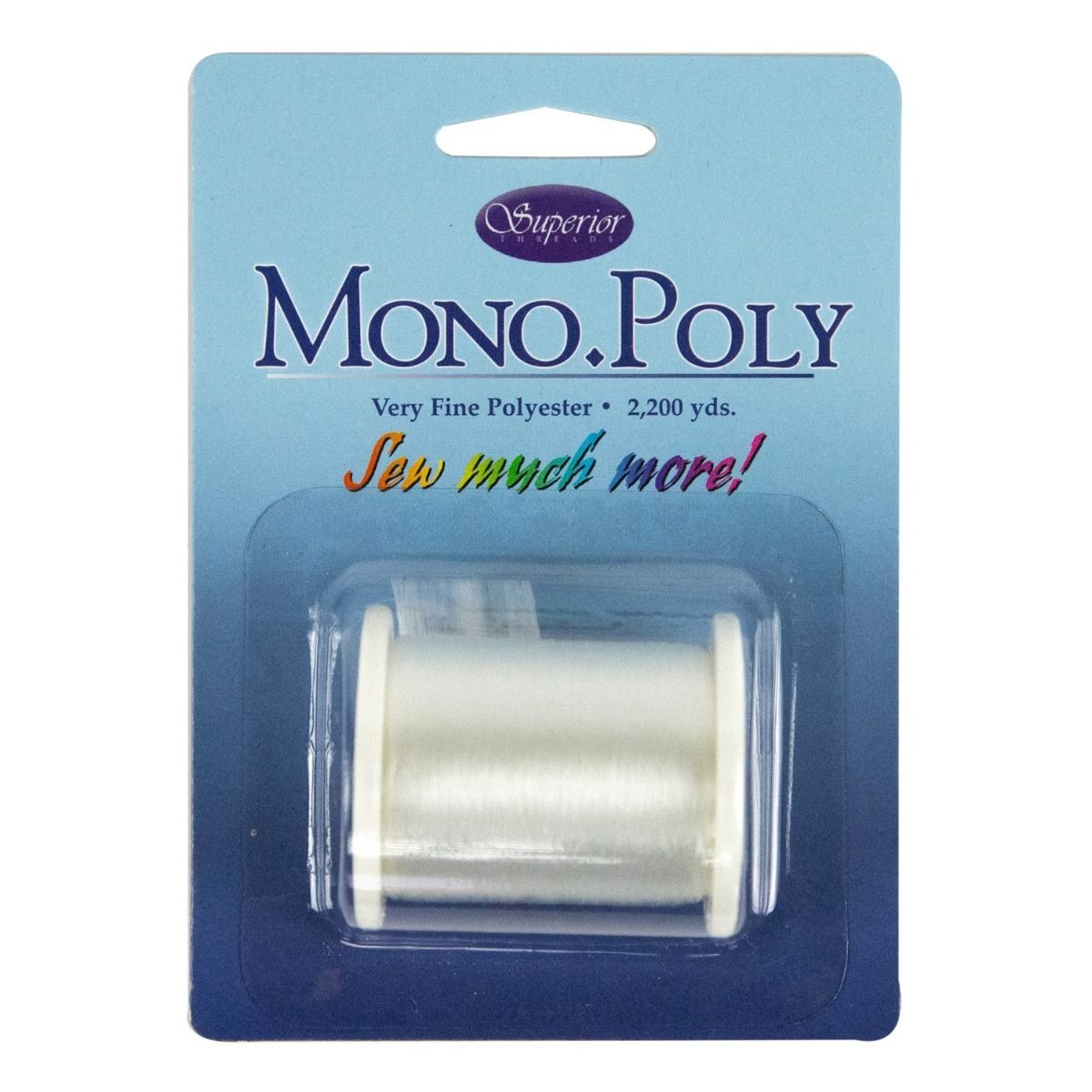 Superior Threads Invisible MonoPoly Polyester Thread 2200yds